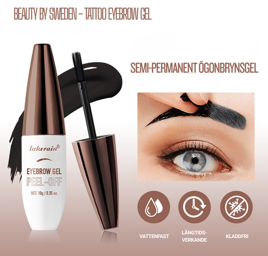Tattoo Eyebrow Gel, semi-permanent ögonbrynsfärg